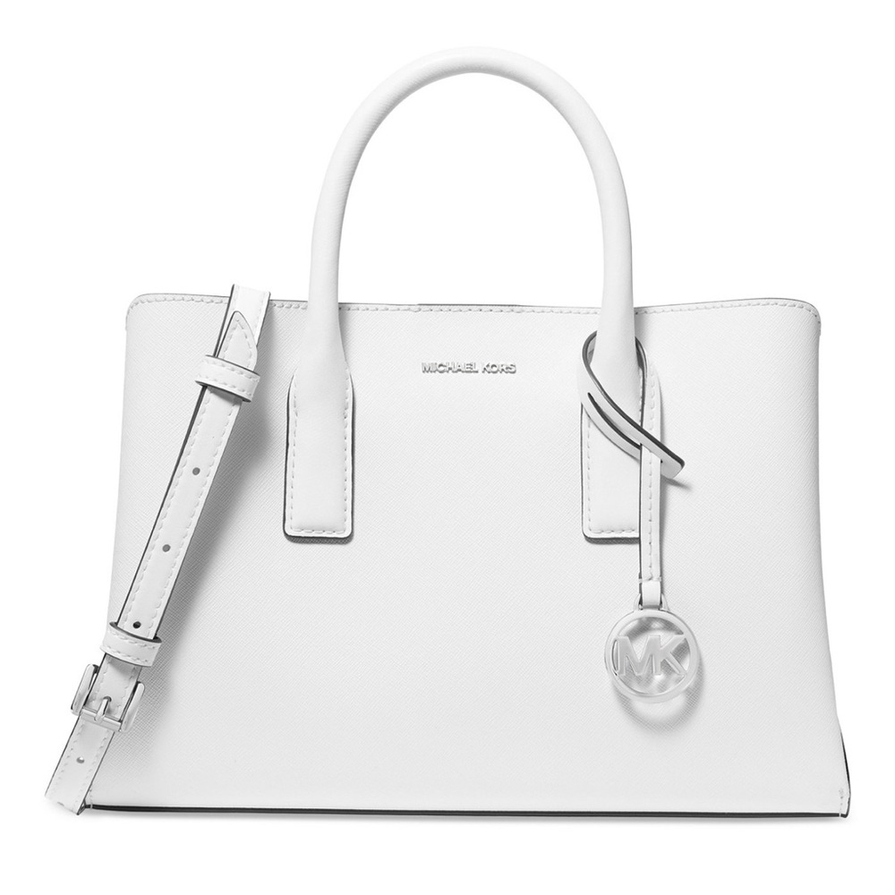 Michael Kors small Ruthie Optic White